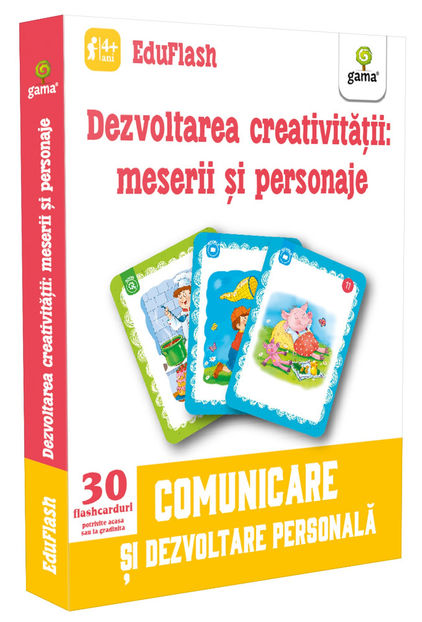 Dezvoltarea creativității: meserii și personaje 4-6 ani - EduFlash 3-6 ani