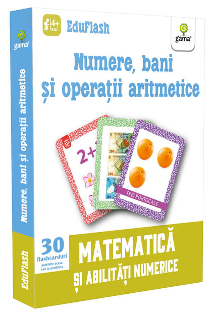 Numere, bani și operații aritmetice 4-5 ani - EduFlash 3-6 ani