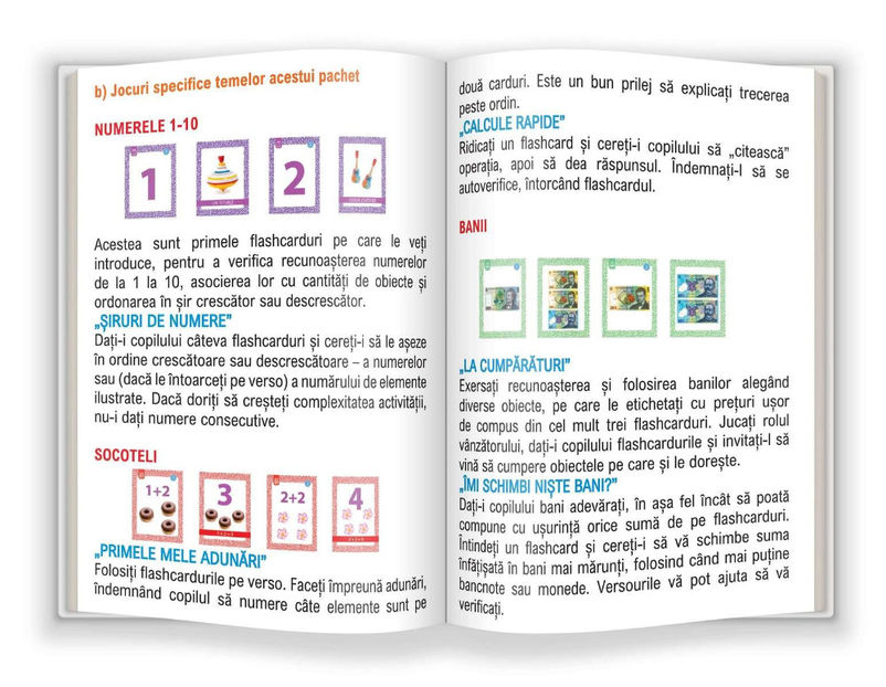 Numere, bani și operații aritmetice 4-5 ani - EduFlash 3-6 ani
