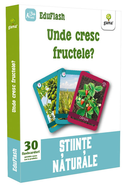 Unde cresc fructele? 3-5 ani - EduFlash 3-6 ani