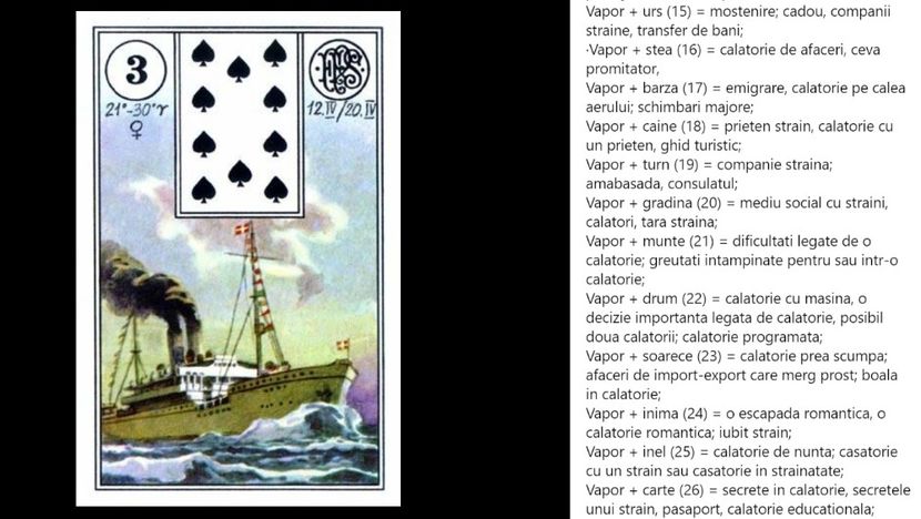 Vapor - Carti tarot lenoermand gratis cartea totul despre lenormand