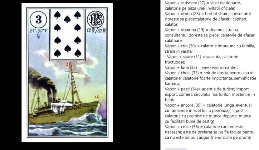 Vapor - Carti tarot lenoermand gratis cartea totul despre lenormand