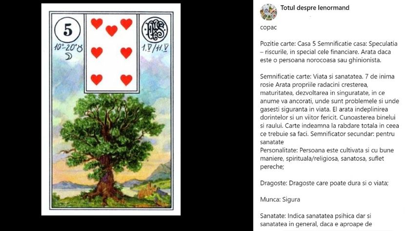 copac - Carti tarot lenoermand gratis cartea totul despre lenormand
