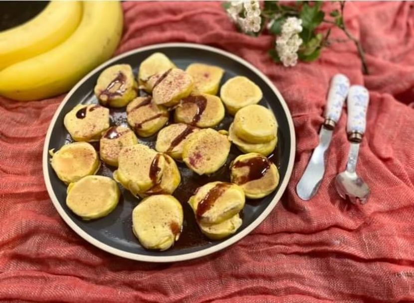  - Felii de banana in strate de sarbatoare