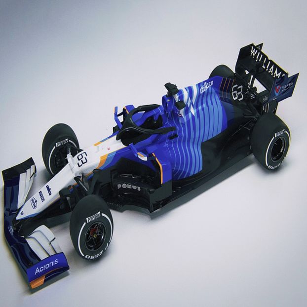 ◊ 26 may 2021, Williams car ◊ - I am an artist the track is my canvas and the car is my brush