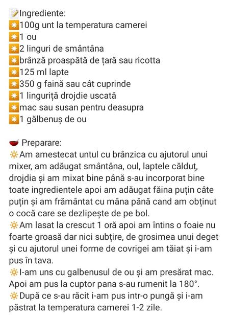  - Covrigei cu branza