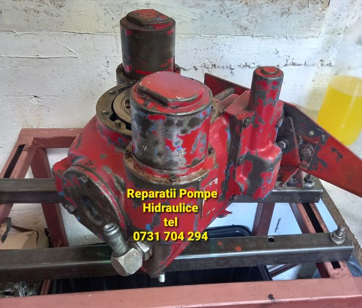 Reparatii pompe hidraulice - Reparatii Pompe Hidraulice KOMATSU BRUENINGHAUS REXROTH BOSCH SCHAFFER