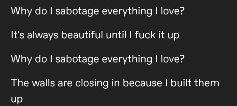  - am i too good to be gone