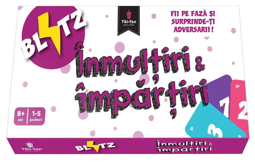 Înmulțiri și împărțiri 8-10 ani - Blitz 6-10 ani