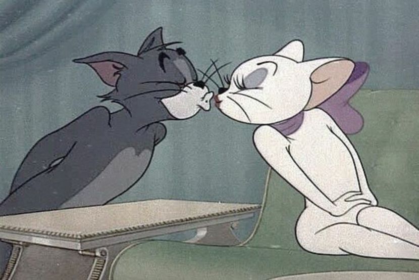 43 - ALEGE DOUĂ POZE LIBERE CU CUPLUL ROMANTIC ÎNDRĂGOSTIT DE EPOCĂ DIN DESENE ANIMATE