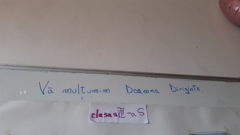  - Ultimul an se clasa a 8 a