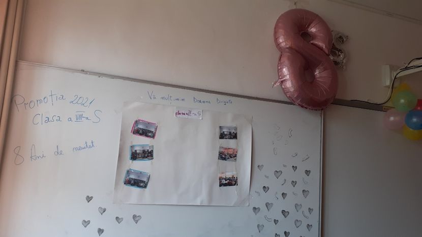  - Ultimul an se clasa a 8 a