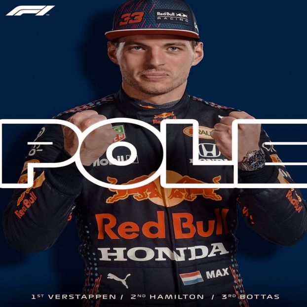◊ 19 jun 2021, another pole for mister Verstappen ◊ - i am an artist the track is my canvas and the car is my brush