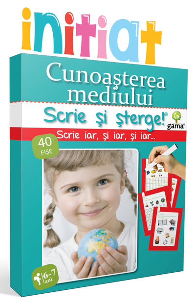 Cunoaşterea mediului • 6-7 ani - Scrie și șterge! Inițiat 5-7 ani