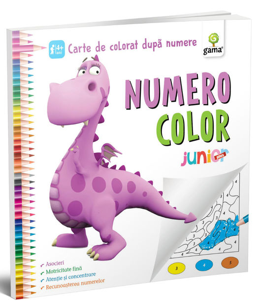 NumeroColor • Junior Plus 4-5 ani - NumeroColor 3-6 ani