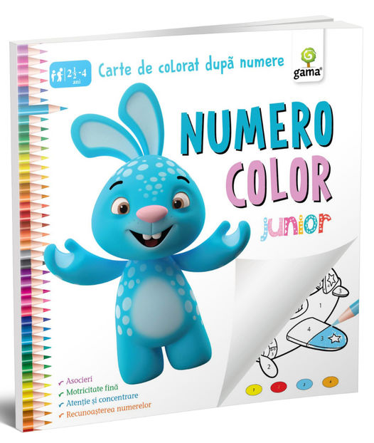 NumeroColor • Junior 3-4 ani - NumeroColor 3-6 ani