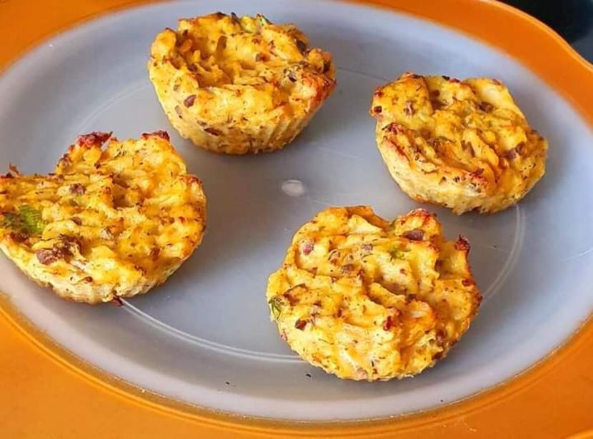  - Briose cu ficatel cartof si ceapa