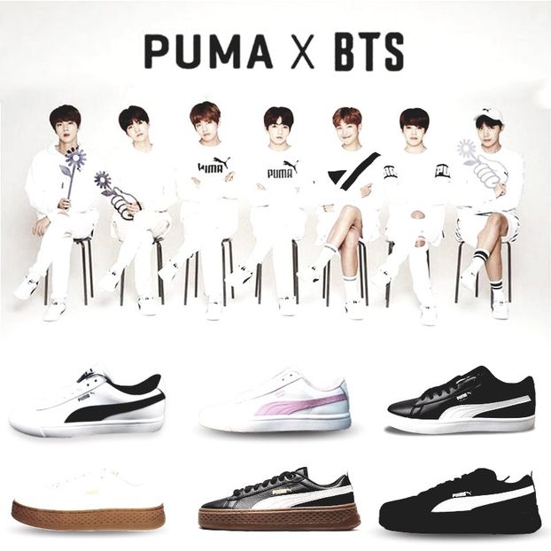 BTS X Puma ♡ - BTS Purple Heart