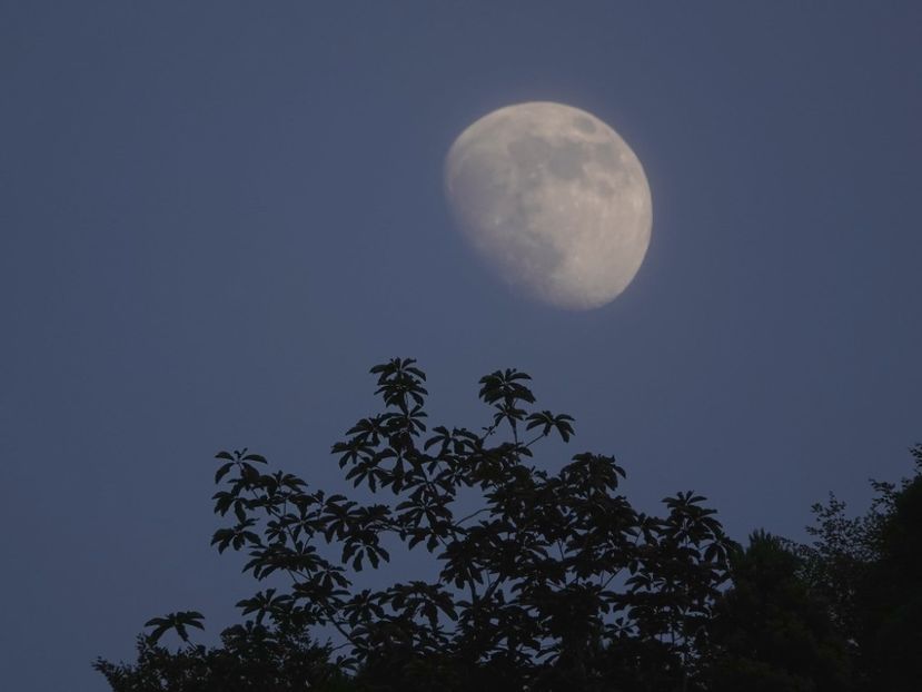 Luna in scadere, Japonia - Luna - Soarele si norii - 2