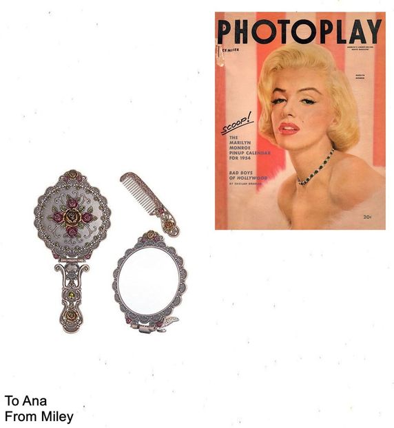 Ana, from Miley - Secret Santa is coming to town