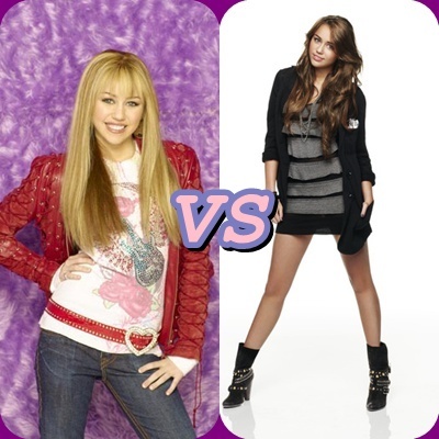 Miley vs Hannah2 - Miley vs Hannah