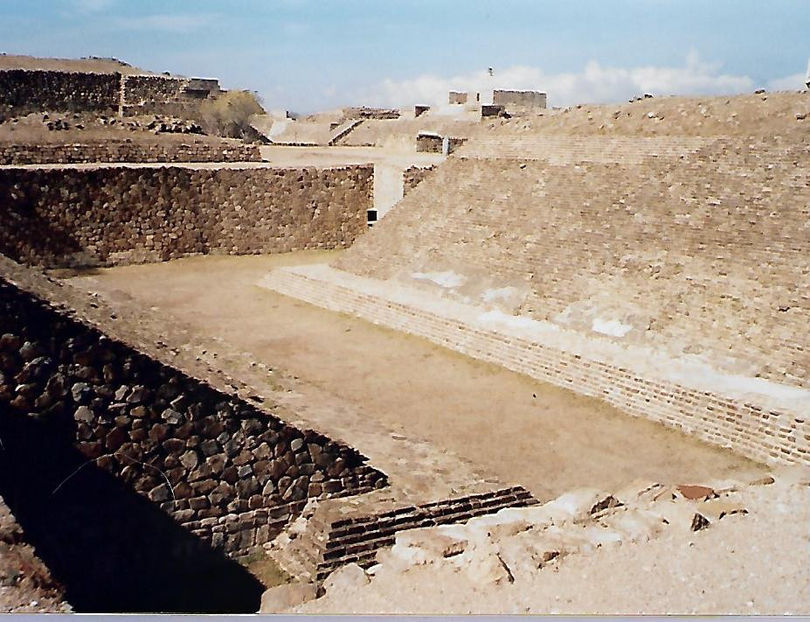Monte Alban. Terenul de joc - Mexic