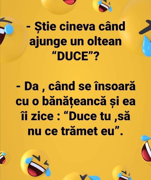  - Bancuri cu Olteni