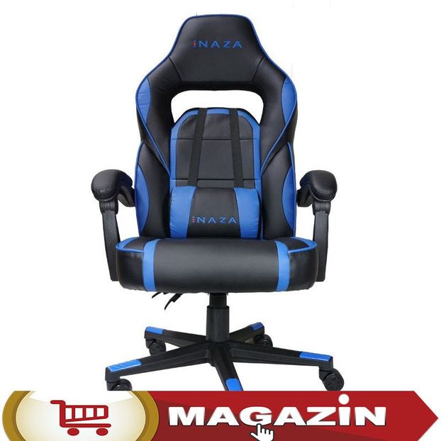 scaun-gaming-inaza-avenger-black-blue-531241-1 - Scaune Gaming