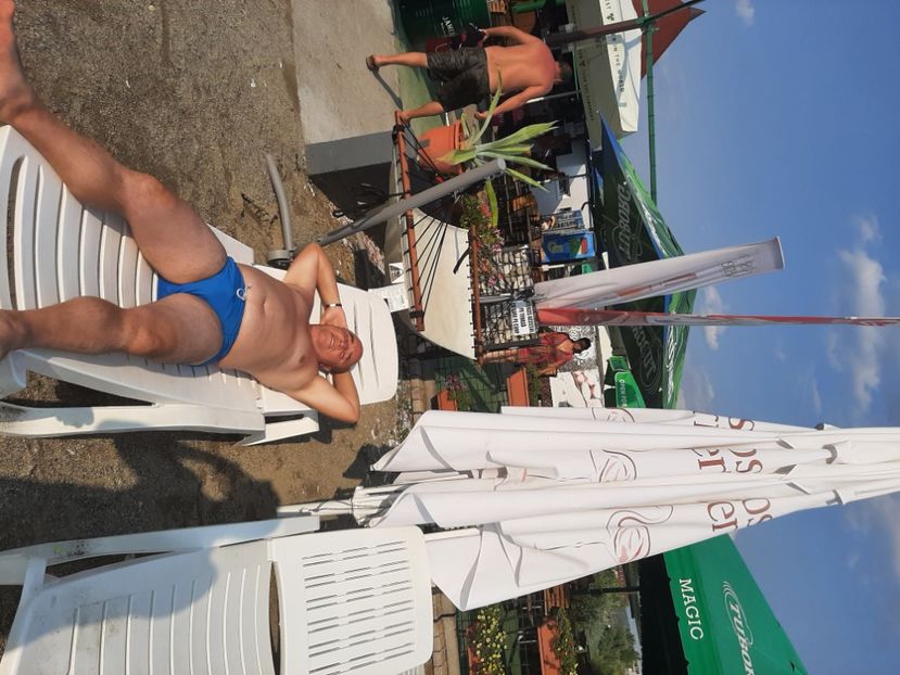  - La ștrandul Ostroveni în august 2021