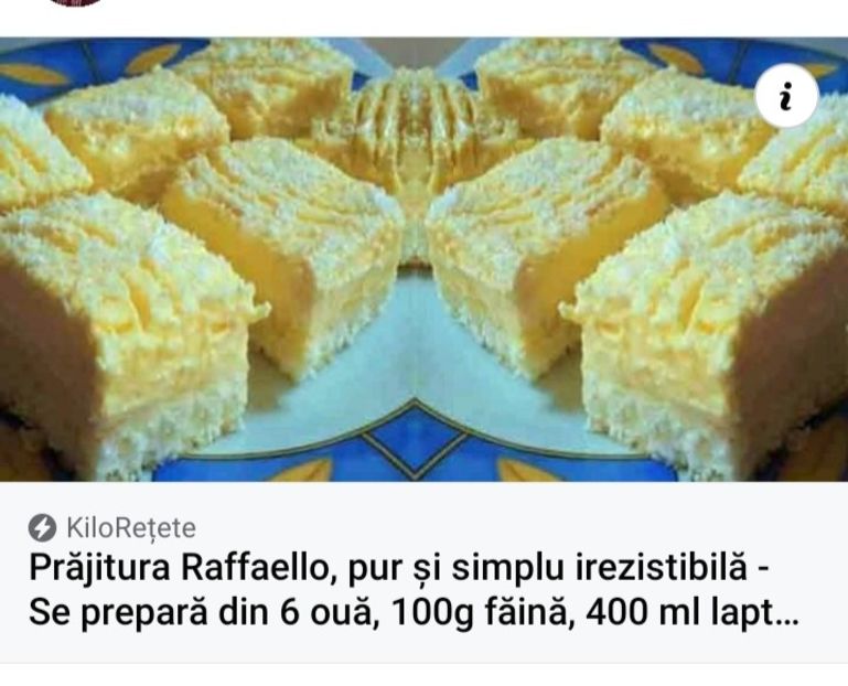  - Prajitura Raffaello 2