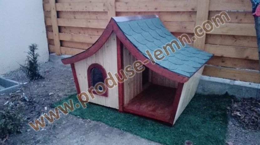 cusca cotet caine din lemn izolat termic (38) - 1 Custi cotete lemn --- REALIZATE