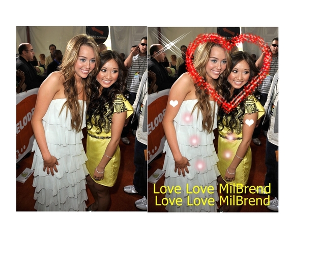 Miley and Brenda