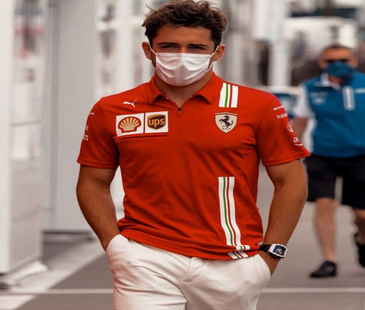 ◊ 5 oct 2021, just Charles Leclerc ◊ - i am an artist the track is my canvas and the car is my brush