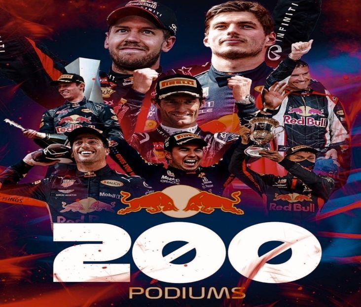 ◊ 26 oct 2021, 200 podiums for RB ◊ - i am an artist the track is my canvas and the car is my brush - GH