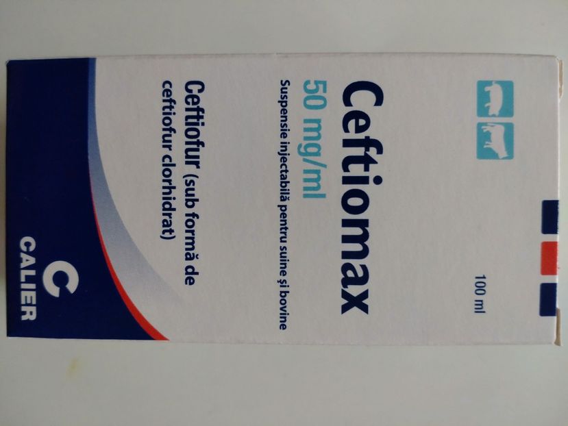 CEFTIOMAX 100 ML 85,5 RON - CEFTIOMAX 100 ML - 85 RON SI 50 DE BANI