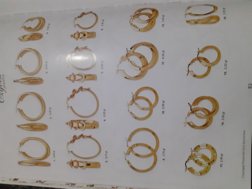  - Catalog aur și argint