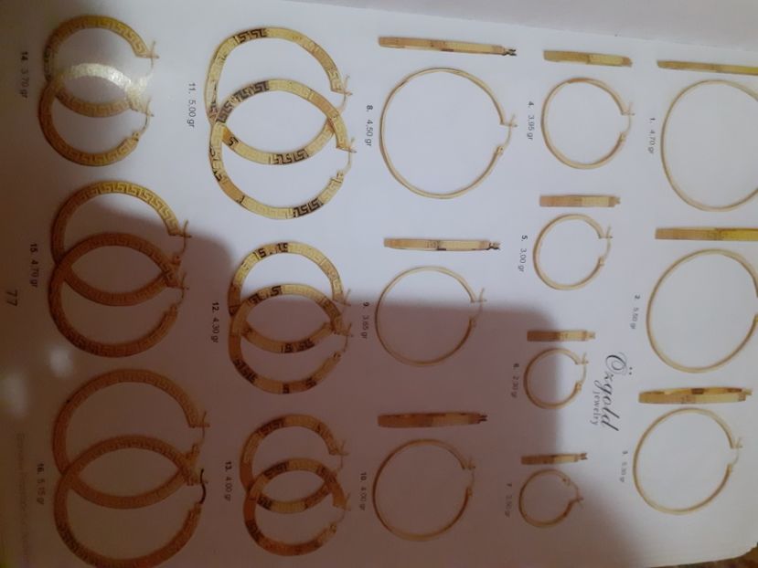  - Catalog aur și argint