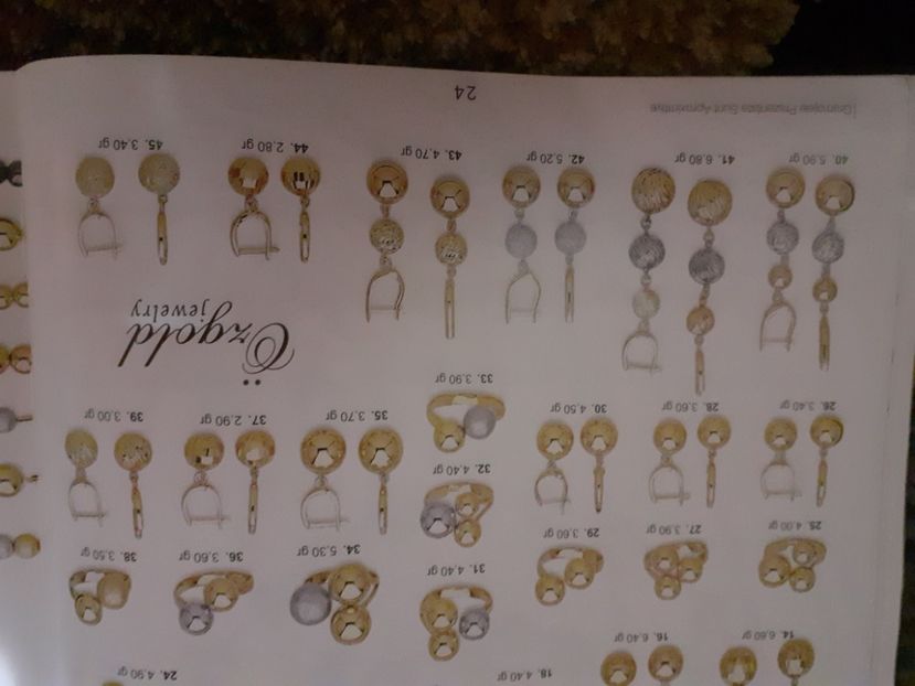  - Catalog aur și argint