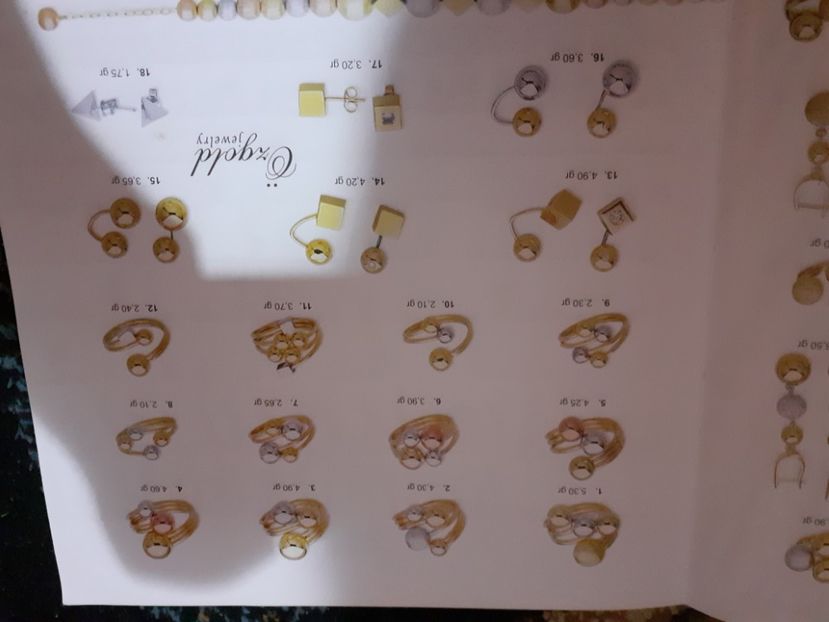  - Catalog aur și argint