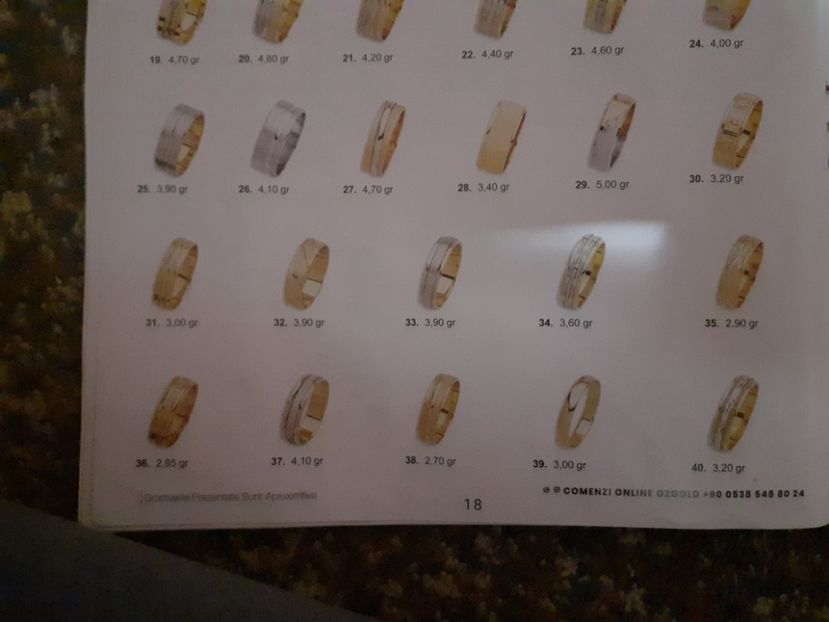  - Catalog aur și argint