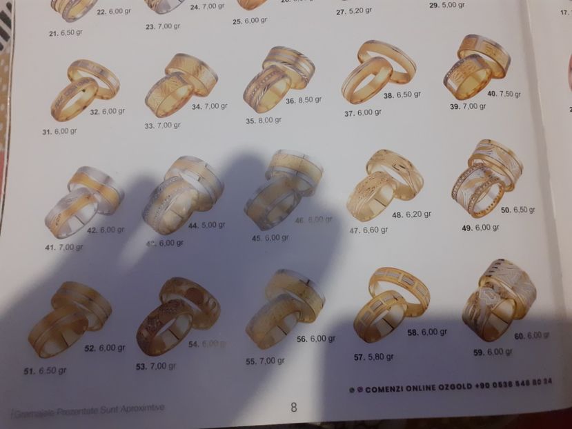  - Catalog aur și argint