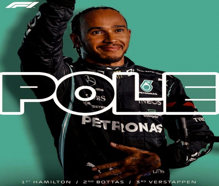 ◊ 4 dec 2021, Lewis got pole ◊ - i am an artist the track is my canvas and the car is my brush