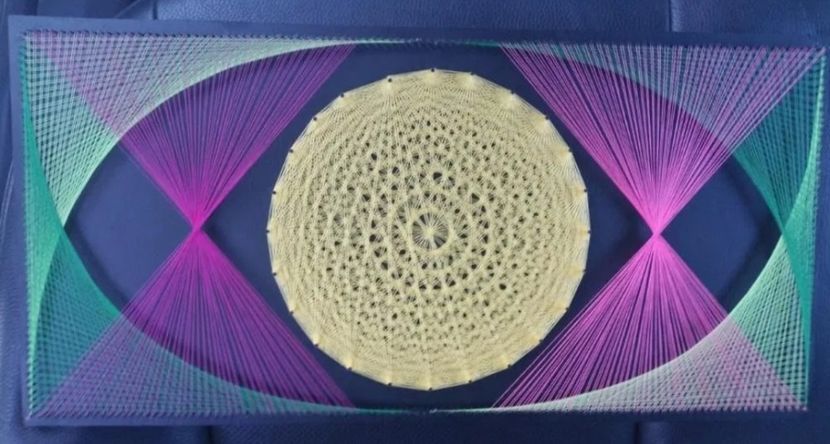 10 - 3 Tablouri String Art