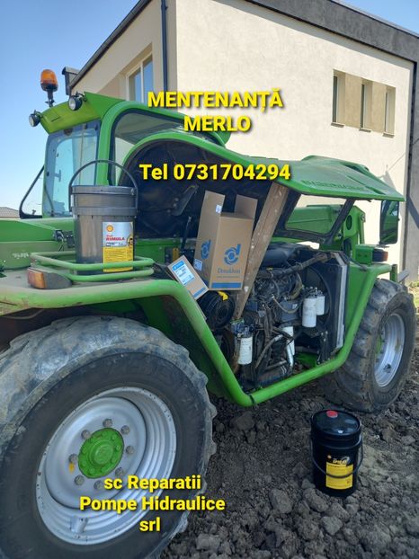 Merlo P34.7 PRO,  merlo P34.7 - Mentenanță Utilaje