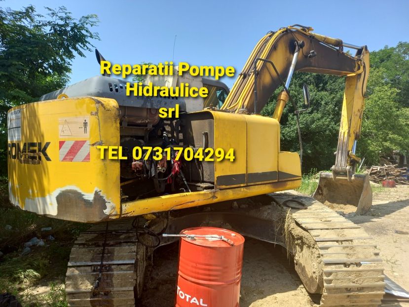 Reparatii HIDROMEK - Mentenanță Utilaje