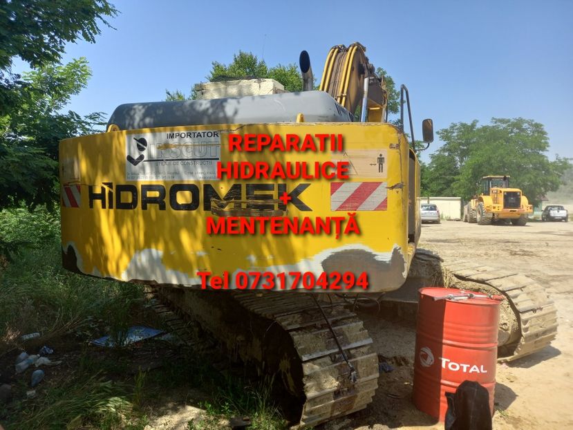 Reparatii Hidraulice HIDROMEK - Mentenanță Utilaje