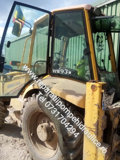 Reparatii Hidraulice WB93R - Mentenanță Utilaje