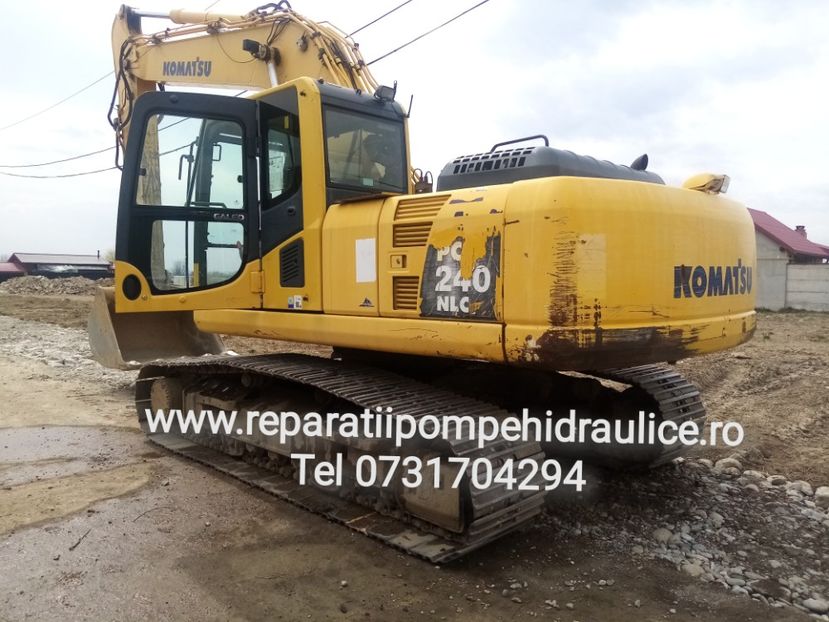 Revizie KOMATSU PC240 NLC - Mentenanță Utilaje