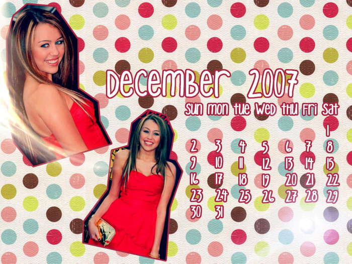 decembercalendar3 - Calendare cu Miley si Hannah