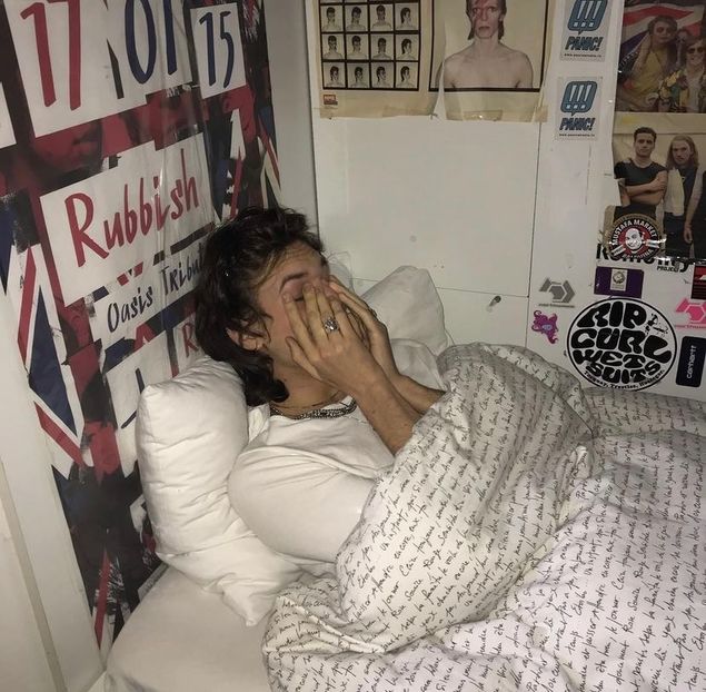 happy morning i just slept for a record breaking total of 0 hours ho ho i am ready to enjoy this day - Collection of Tintypes